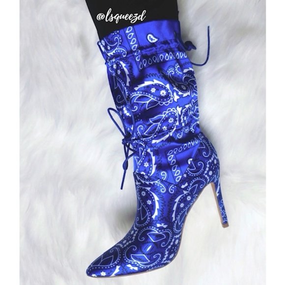 Bang Out Boot- Blue - Picture 2 of 2